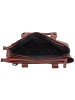 Plevier Rock Amber Schultertasche Leder 43 cm Laptopfach dunkelbraun