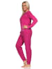NORMANN Frottee langarm Schlafanzug Homewear Pyjama - 80630 in pink