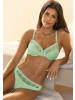 nuance Bügel-BH in hellgrün+weiß
