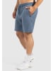 SMILODOX Shorts Rion in Blau Melange