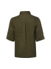 Franco Callegari Leinenbluse in khaki - 0094