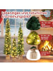 COSTWAY Künstlicher Weihnachtsbaum 3er Set in Grün