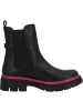 palado Chelsea Boots in BLACK/ PINK