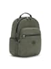 Kipling Basic Seoul Rucksack 44 cm Laptopfach green moss