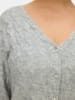 Vero Moda Strickjacke in Light Grey Melange