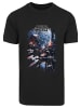 F4NT4STIC T-Shirt Star Wars Galaxy Space Fight Classic in schwarz