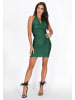 faina Women Dress in dark green