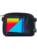 MYWALIT Umhängetasche Leder 23 cm in black/pace