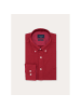 Hackett London Hemd in Bordeaux