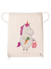 Mr. & Mrs. Panda Jutebeutel Einhorn Vegan ohne Spruch in Creme