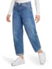 CARTOON Used Look-Jeans mit Waschung in Dark Blue Denim