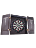 React Dartscheibe Schrank in Schwarz 52.5x9x55cm