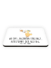 Mr. & Mrs. Panda Design Magnet Jagdhorn Melodie mit Spruch in Weiß