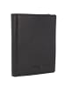 Greenburry Pure Black Geldbörse RFID Schutz Leder 11 cm in black