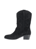 Emilie Karston Ajisai-Lederstiefeletten Schwarz