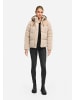 Marikoo Kapuzenplüschjacke Kaguraa 16 in Beige