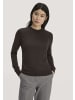 Hessnatur Hessnatur Pullover Regular aus reiner Bio-Merinowolle in kakao braun