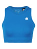 Gorilla Wear Olivia Nahtloses Crop-Top – Blau