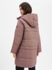 Liu Jo Puffer Mantel in taupe