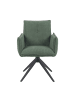 DUBI Möbel 2er-Set: Drehstuhl Mika-Nina in Grün - (B)60 x (H)88 x  (T)63 cm