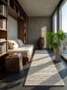 KADIMA DESIGN Läufer Geometrisch pflegeleicht Wohnzimmer Schlafzimmer Flur Esszimmer in Creme