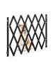 relaxdays Hundeabsperrgitter in Schwarz - (B)140 x (H)87 cm