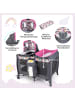 COSTWAY 5 in 1 Beistellbett Baby bis 36 Monaten in Lila