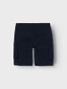 name it Lässige Cargo Shorts Kurze Twill Chino Hose Denim Pants in Blau-2