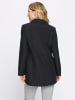 Sieh an! Longblazer in schwarz
