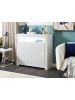 Beliani Sideboard COVINA in Weiß - (W) 108 x (H) 97 x (L) 35 cm