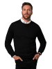 JP1880 Pullover in schwarz