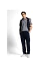 Tom Tailor Polo in navy white two tone pique