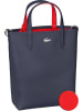 Lacoste Handtasche Anna Vertical Shopping Bag 2991 in Peacoat/Salsa