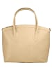 Cluty Handtasche echt Leder in beige