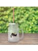 Mr. & Mrs. Panda Mason Jar Stinktier Ball ohne Spruch in Transparent