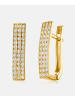 Diamant L'éternel Ohrringe aus 585 Gelbgold