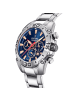 Festina Analog-Armbanduhr Festina Chrono Bike silber extra groß (ca. 46mm)