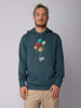 wat? Apparel Sweatshirt Balloon Spaceman in Petrol