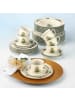 Seltmann Weiden 6er Set Brotteller Marieluise Weihnachten ø 17,1 cm weiß-grün in weiß-grün
