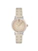 Versace Analoguhr für Damen in beige