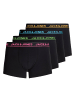 Jack & Jones 4er-Pack Trunks in Black