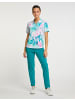 Joy Sportswear Polo EDDA in tropical green print