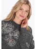 usha FESTIVAL Women Sweater in dark grey melange