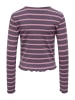 KIDS ONLY Strickpullover 'Ally Striped' in lila