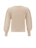 NAEMI Damen Strickpullover in Beige