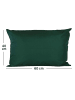 JACK 2er Set Outdoor Kissenhülle 40x60cm Uni in Dunkelgrün