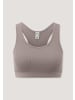 Hessnatur Bustier Racerback in mandelbraun