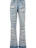 2Y Studios 2Y Studios Kalidon Flared Fit Jeans in sand blue