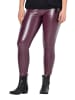 Ulla Popken Leggings in pflaume