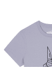 wat? Apparel T-Shirt Ballett Spitze in Lavender
